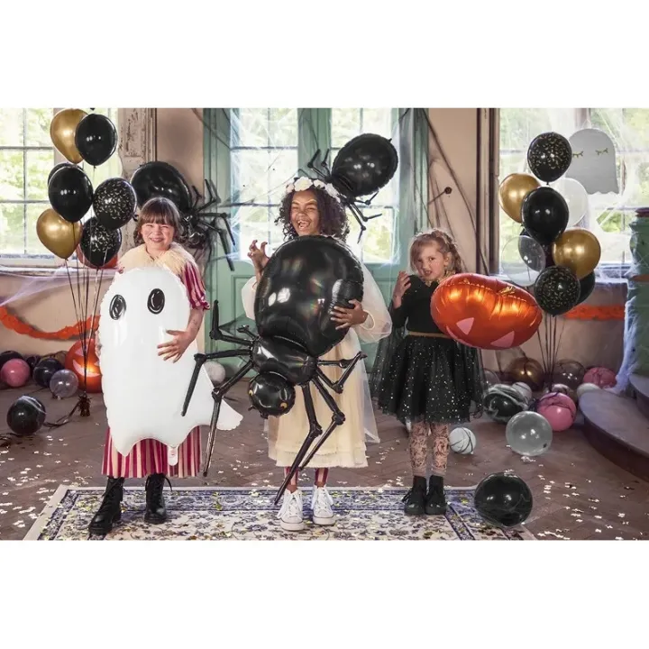 Foil balloon spider 60 x 101 cm as perfect Halloween decoration
