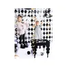 Garland gold with bats 150 x 11 cm for your Halloween party