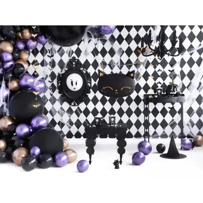 Girlande gold mit Fledermäusen 150 x 11 cm für Deine Halloween Party