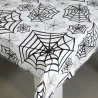 Transparent Tablecloth Spiderweb, 2.7 x 1.3 m - Halloween decoration