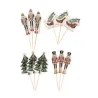 Cake topper Christmas Time - 12 motivi natalizi per dolci dessert
