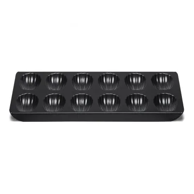 Backform für 12 Madeleines - Backe Küchlein in perfekter Muschelform