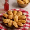 Stampo per 12 Madeleine - Cuoci Pasticcini in perfetta forma a conchiglia