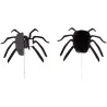 Topper gâteau 3D Araignée, 12 pièces - Cake topper Halloween effrayant