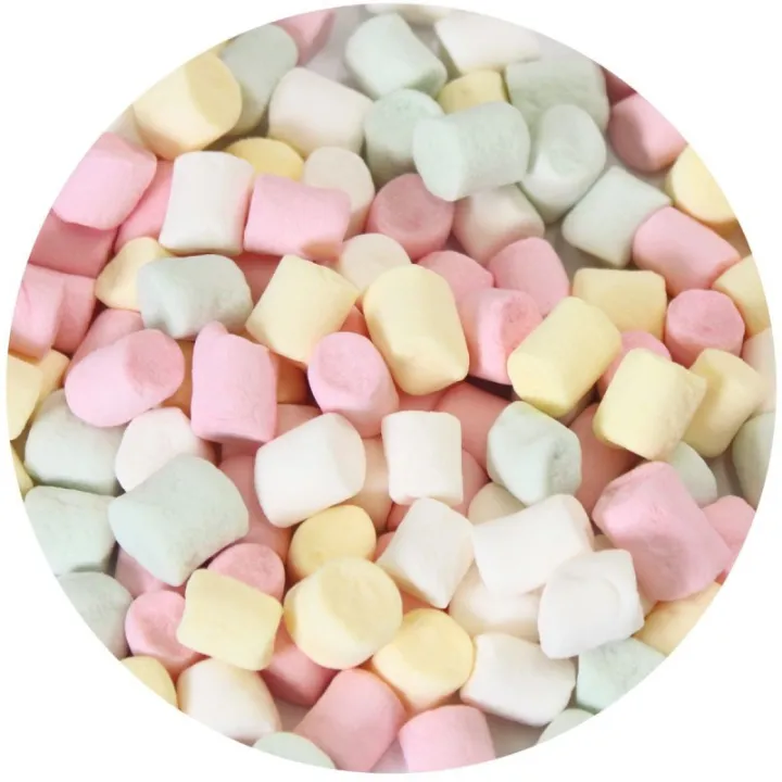Mini marshmallow multicolore 50 g - Topping al cacao
