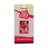 Pink peonies made of Edible paper, 6 pieces