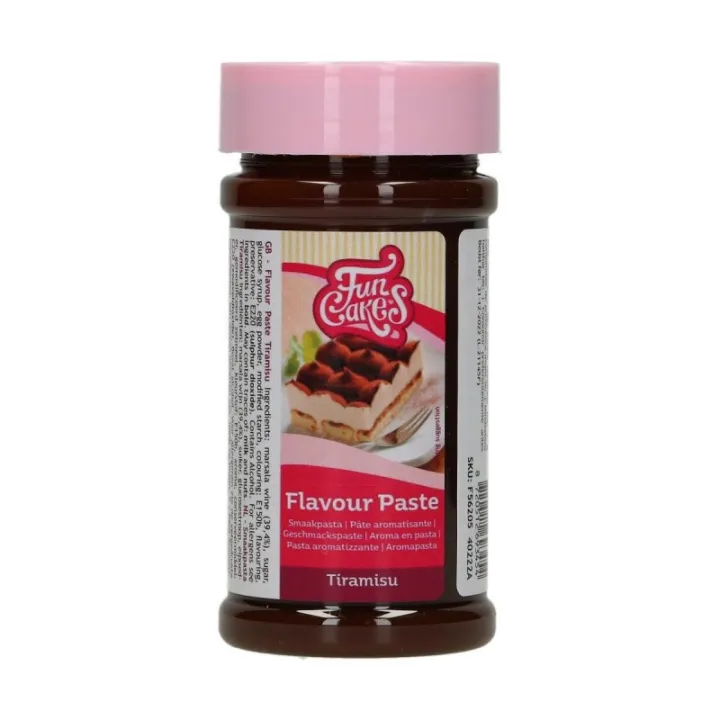 Aromapaste Tiramisu – intensiver Tiramisugeschmack für Cremes, Buttercreme, Glacé und Füllungen | miniSchoggi