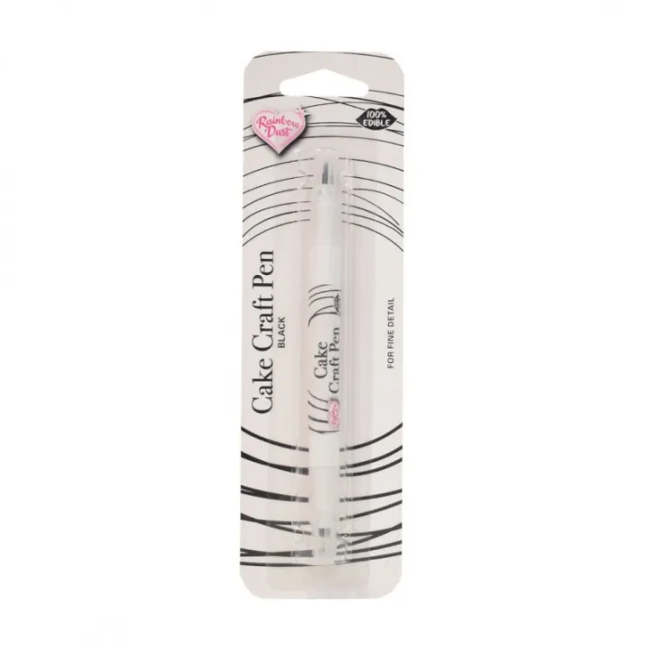 Food pen black with two tips