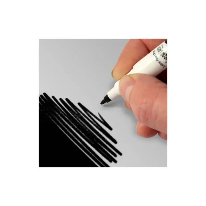 Stylo alimentaire noir à deux pointes