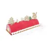 Cake topper bois Noël, 4 pièces - Décoration pour gâteaux et cupcakes