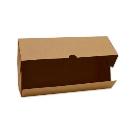Scatola Bûche 35 x 11 x 11 cm, 2 pezzi perfetti per dolci allungati
