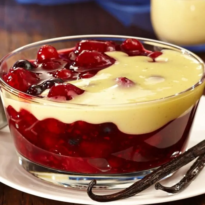 Sauce vanille en poudre pour dessert, 40 g