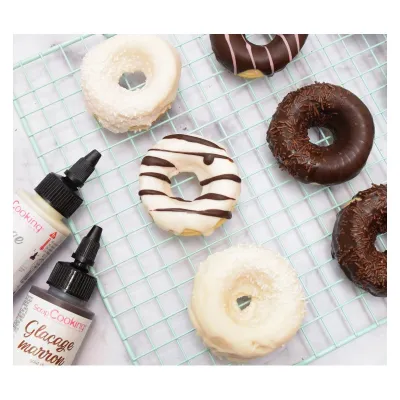 Drip White – 130 g white chocolate icing for drip cakes, Halloween and lettering | miniSchoggi