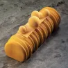 Bûche de Noël Silikonform gerillt - 25 x 9.2 cm