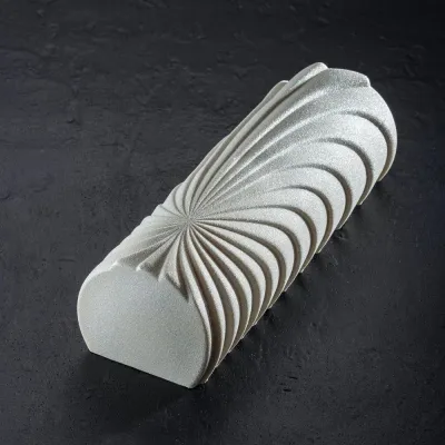 Moule en silicone Bûche de Noël incurvé pour desserts festifs