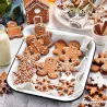 Miscela per pan di zenzero 500 g – per case di pan di zenzero, pan di zenzero classico e biscotti di pan di zenzero | miniSchogg