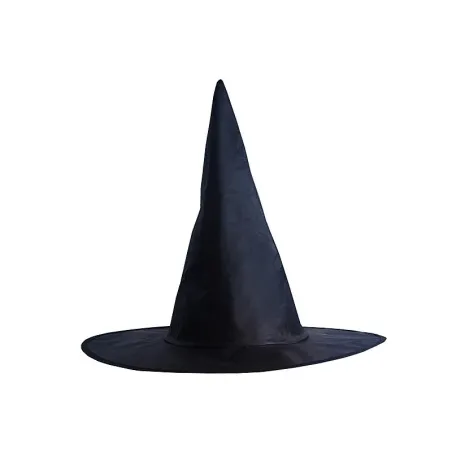 Chapeau de sorcière Halloween noir Ø 38 x 35 cm pour ton costume d'Halloween