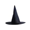Witch hat Halloween black Ø 38 x 35 cm for your Halloween costume