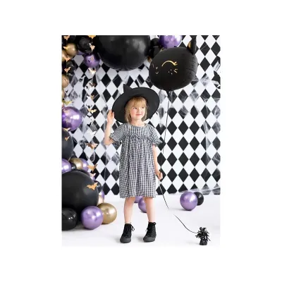 Witch hat Halloween black Ø 38 x 35 cm for your Halloween costume