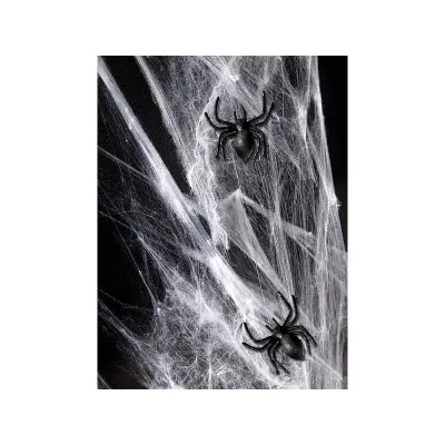 Figurine décoration araignées en plastique 10 pièces - Décoration de table Halloween