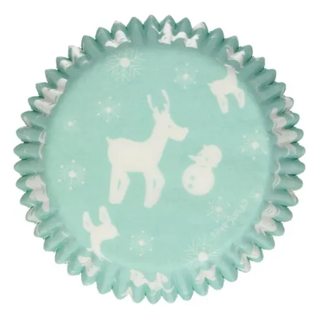 Moule à cupcakes Winterzauber pour desserts hivernaux