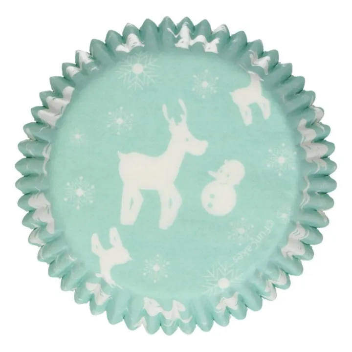 Cupcake Förmchen Winterzauber für winterliche Desserts
