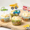 Stampi per cupcake per veicoli da trasporto