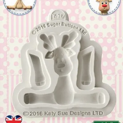 Silicone embosser reindeer