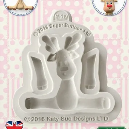 Silicone embosser reindeer