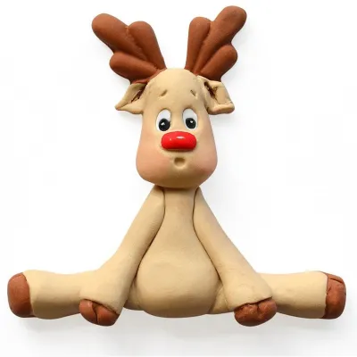 Silicone embosser reindeer
