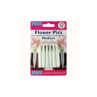 Blumenhalter Mittel, 12 Stück