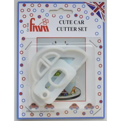Car cookie cutter set