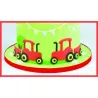 Tractor cookie cutter set