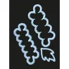 Easiest Set d'emporte-pièces pivoines