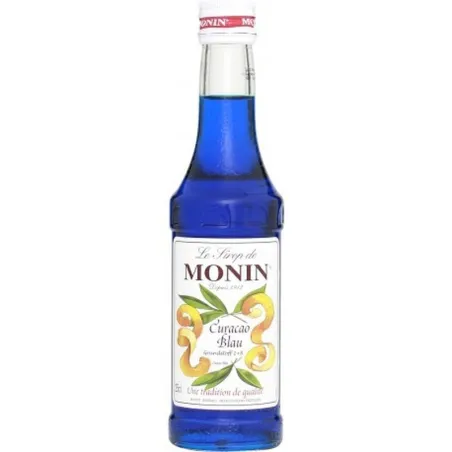 Monin Sciroppo Curacao bleu, 250 ml per drink e ripieni di torte