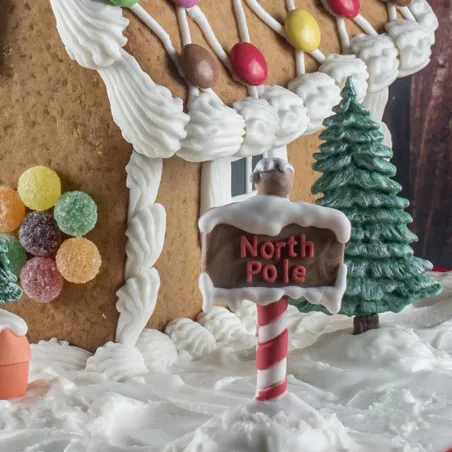 Silicone embosser Christmas sign post