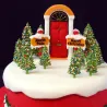 Silikonpräger Weihnachtszeichen Pfosten