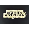 Merry Christmas cookie cutter, 16cm