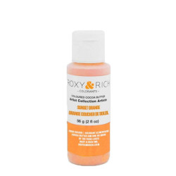 Cocoa butter sunset orange