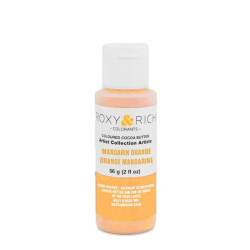 Cocoa butter tangerine orange