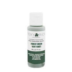 Burro di cacao verde foresta