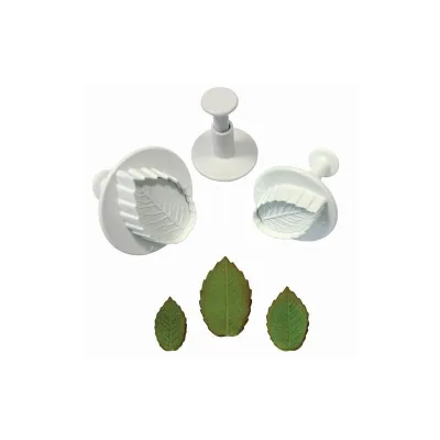 Blätter Ausstecher, 3-teiliges Set für tolle Fondant-Dekorationen
