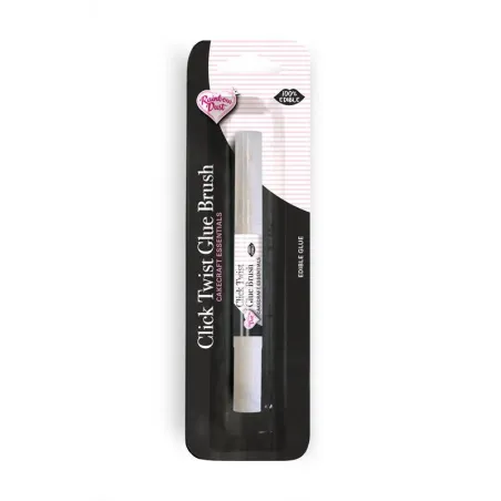 Edible glue as a stick