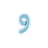 Large Foil Balloon Blue Number 9 – 86 cm
