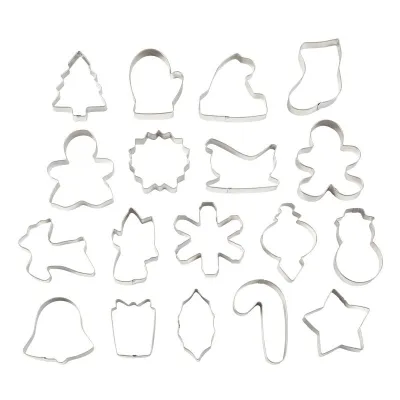 Wilton Ausstecher Set Weihnachten, 18-teilig