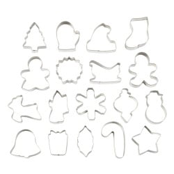 Wilton Ausstecher Set Weihnachten, 18-teilig