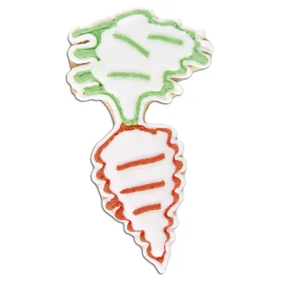 Cookie cutter carrot