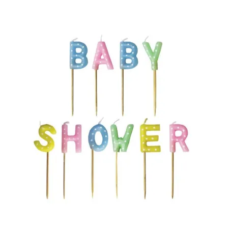 Baby Shower candles, 10 pieces