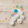 Ausstecher Set Blumen, 6 Stück