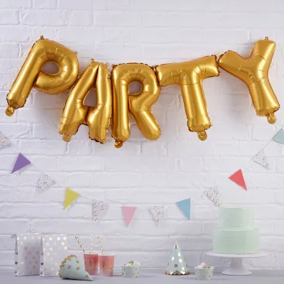 Ballon PARTY Gold